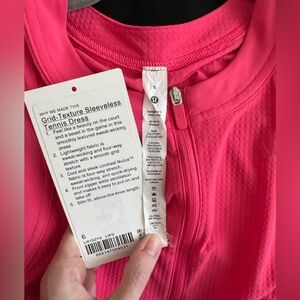 lululemon Grid-Texture Sleeveless Tennis Dress size 6